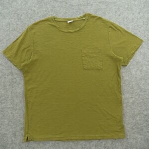 NN07 No Nationality Shirt Mens Medium Green Crew Neck Short Sleeve